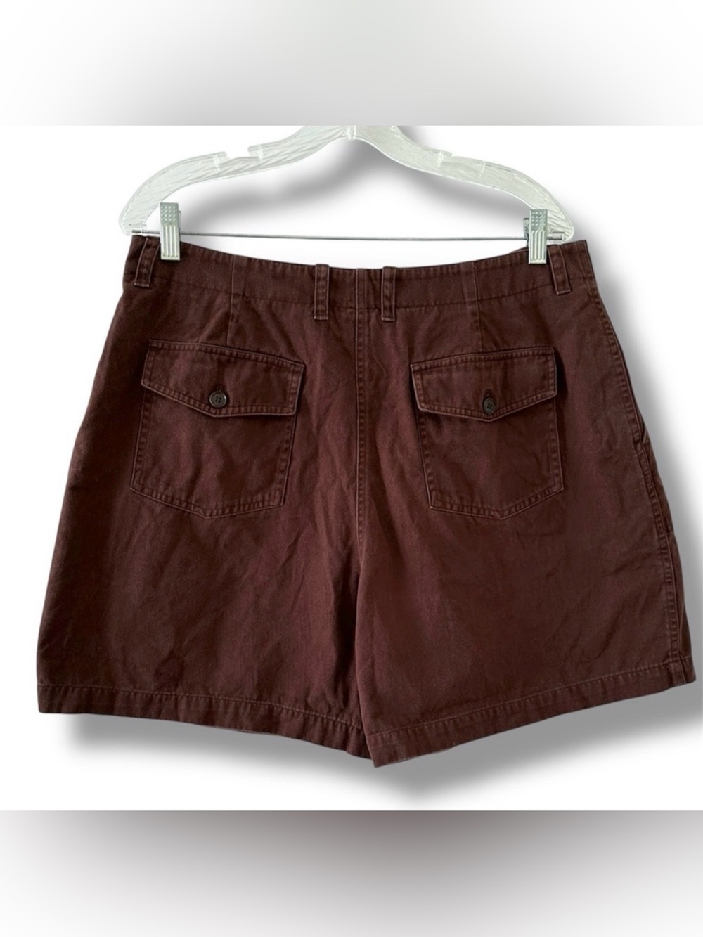 Vintage 90s Jones NY Brown Denim Mom Shorts Women’s Plus Size 16 Jorts Spring - Picture 2 of 14